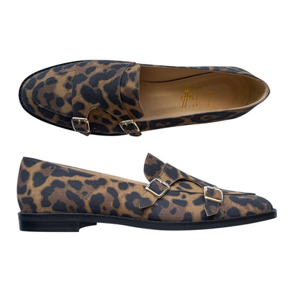 Priscilla in camoscio Leo