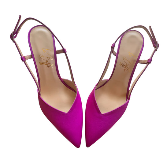Gaia 85 in raso fucsia