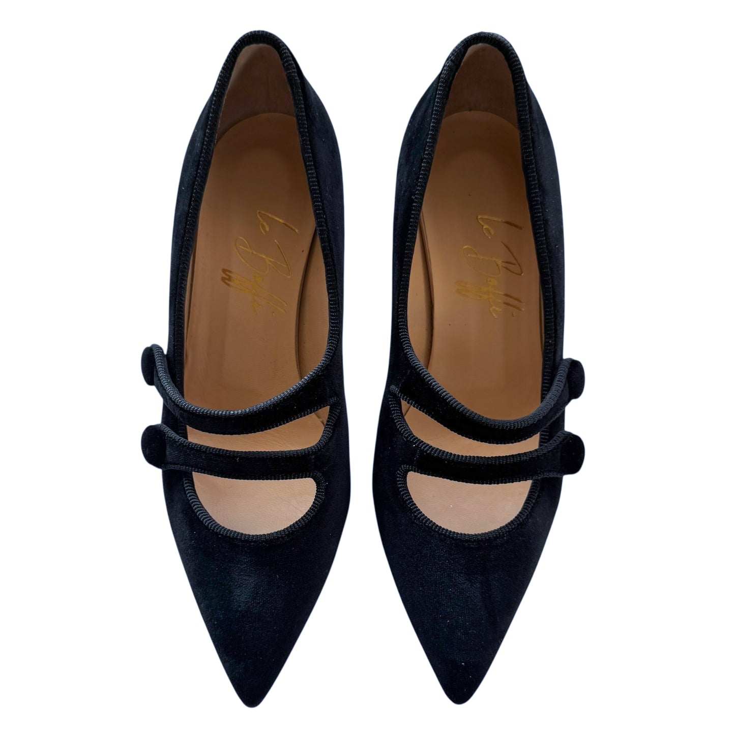 Frida 55 in velluto nero