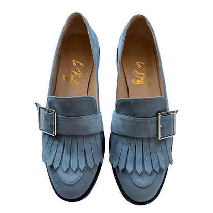 Virginia in camoscio papavero