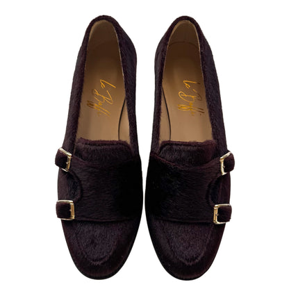 Priscilla in cavallino eco bordeaux