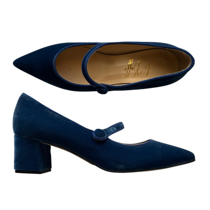 Adele 55 in velluto jeans