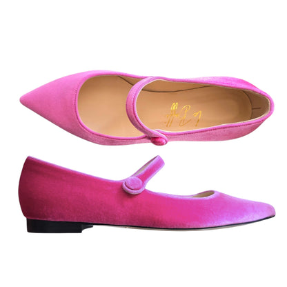 Adele in velluto fucsia