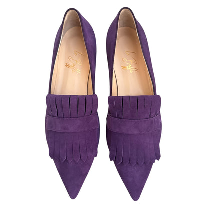 Angelina camoscio prugna