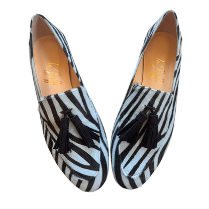 Olimpia in zebra azzurro
