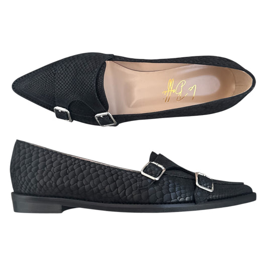 Penelope in cocco scamosciato nero