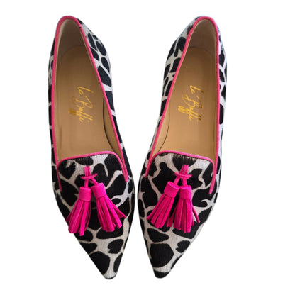 Agata giraffa e fucsia