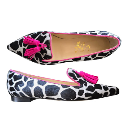 Agata giraffa e fucsia