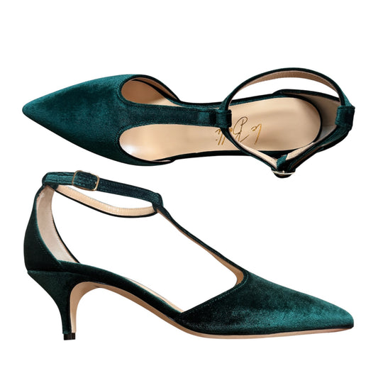 Matilde 55 in velluto verde