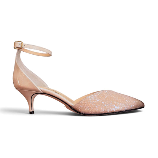 Greta 55 in glitter e vernice poudre