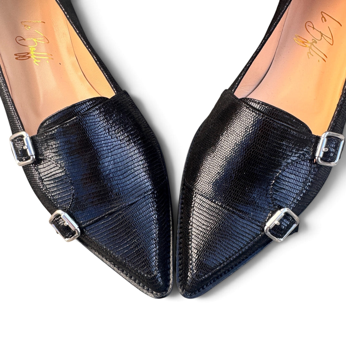 Penelope in stampa rettile nero PREORDINE