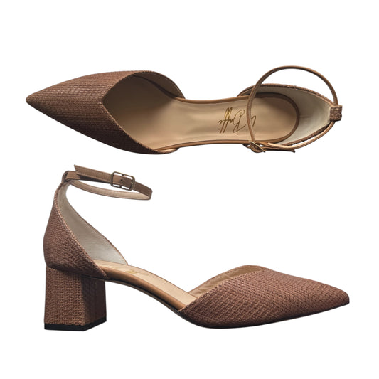 Greta 55 in rafia caramello