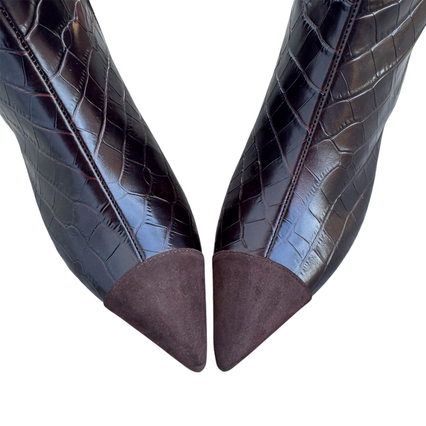 SOFIA in beige and gold velvet