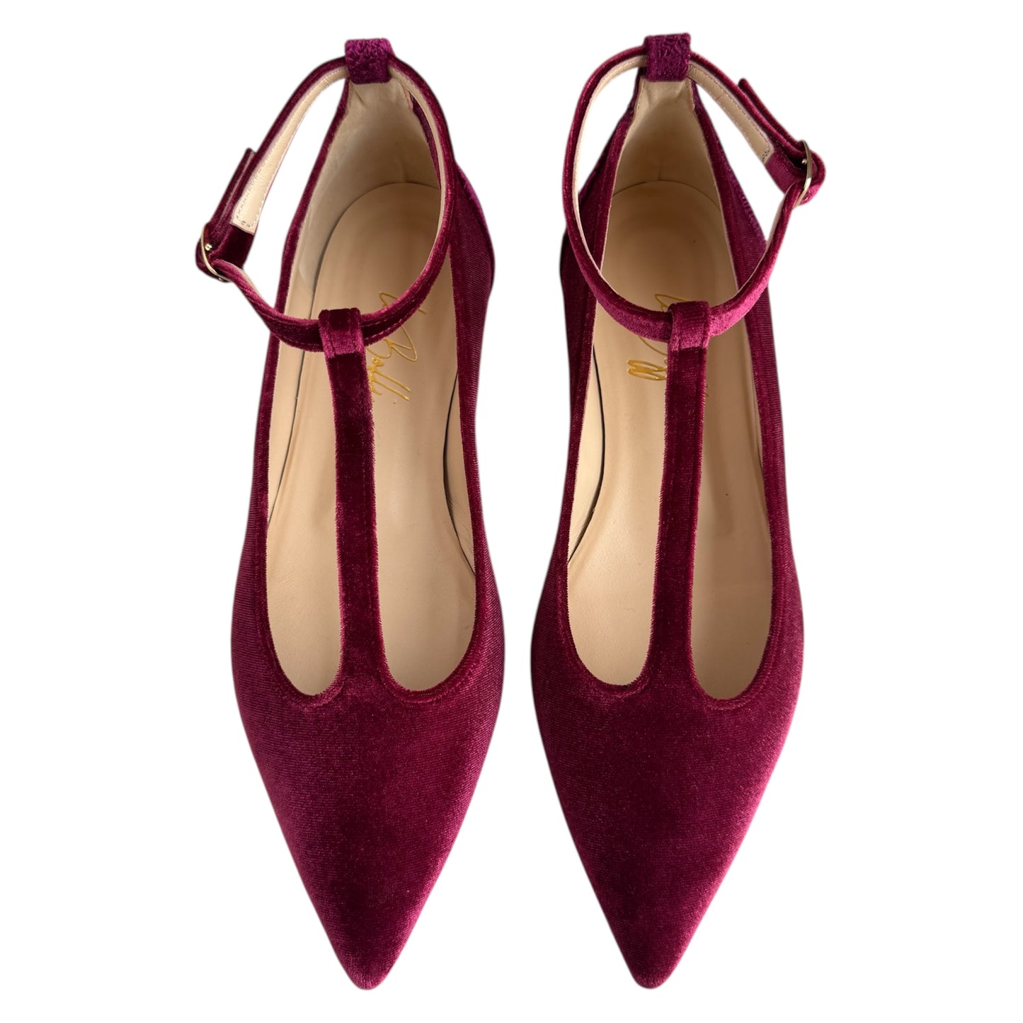 ELISA BALLERINA in leopard velvet