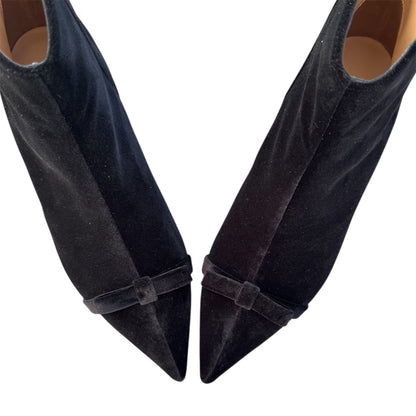 Nora 55 in velluto nero