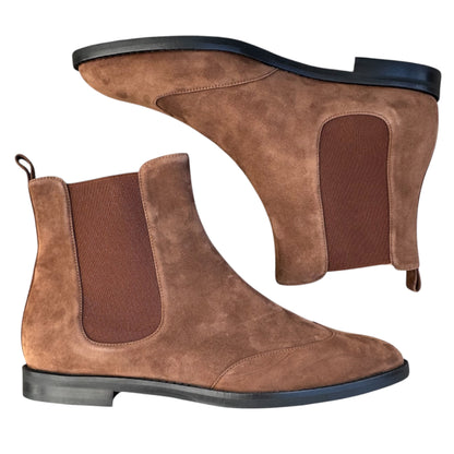 Allegra in camoscio tabacco