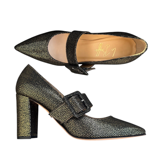 Ginevra 85 in bronze and black fabric