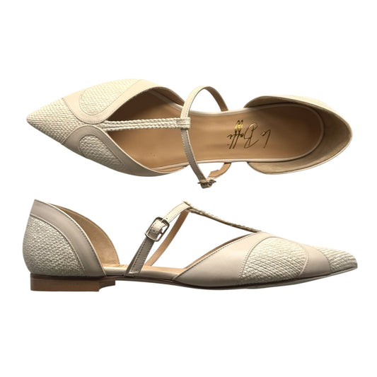 Vittoria in intrecciato latte e pelle bianco latte