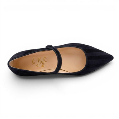 Adele in velluto a righe blu notte PREORDINE