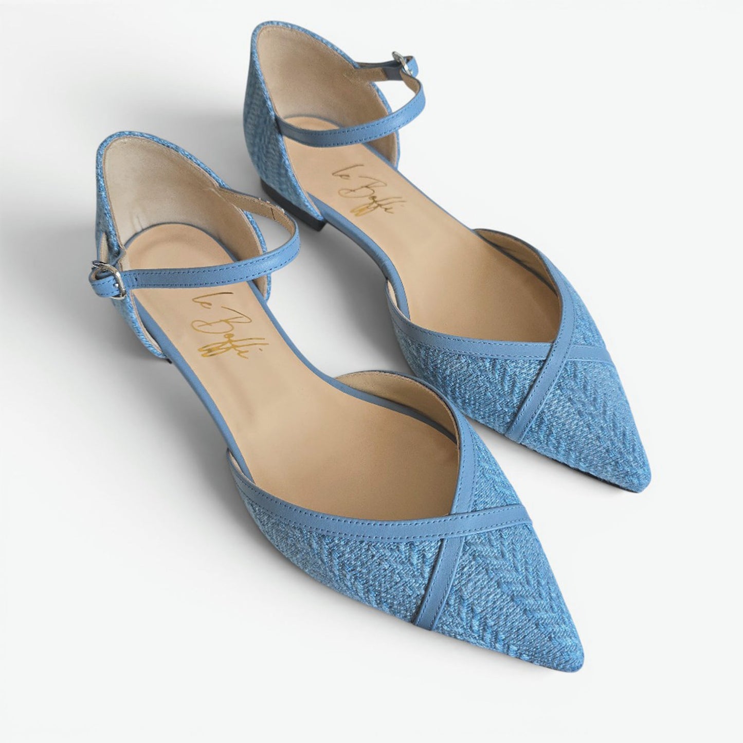 Alice in spigato azzurro