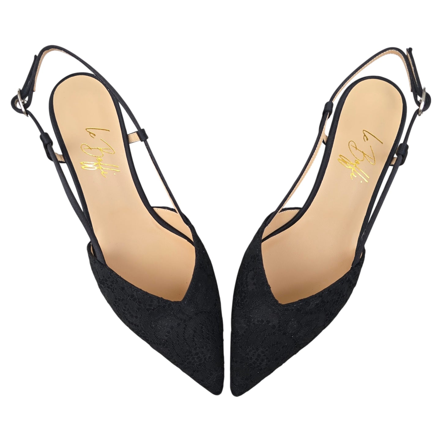 Gaia 55 in pizzo nero