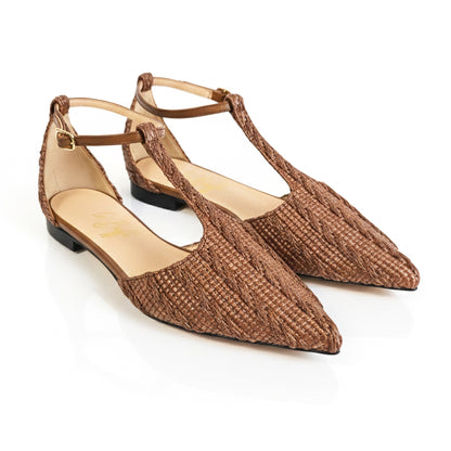 Matilde in spiga caramello