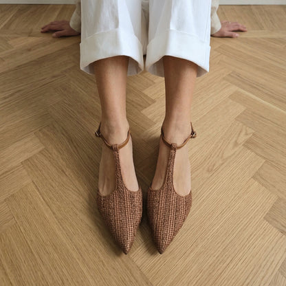 Matilde in spiga caramello