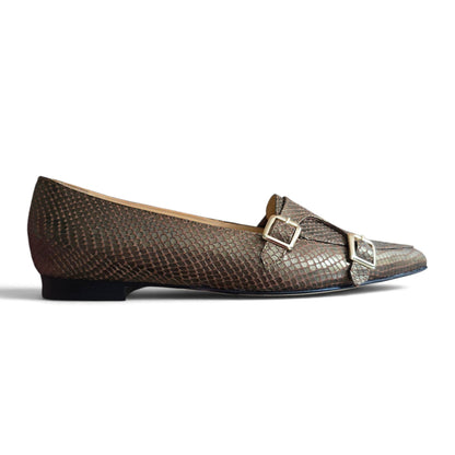 Penelope in pitone bronzo