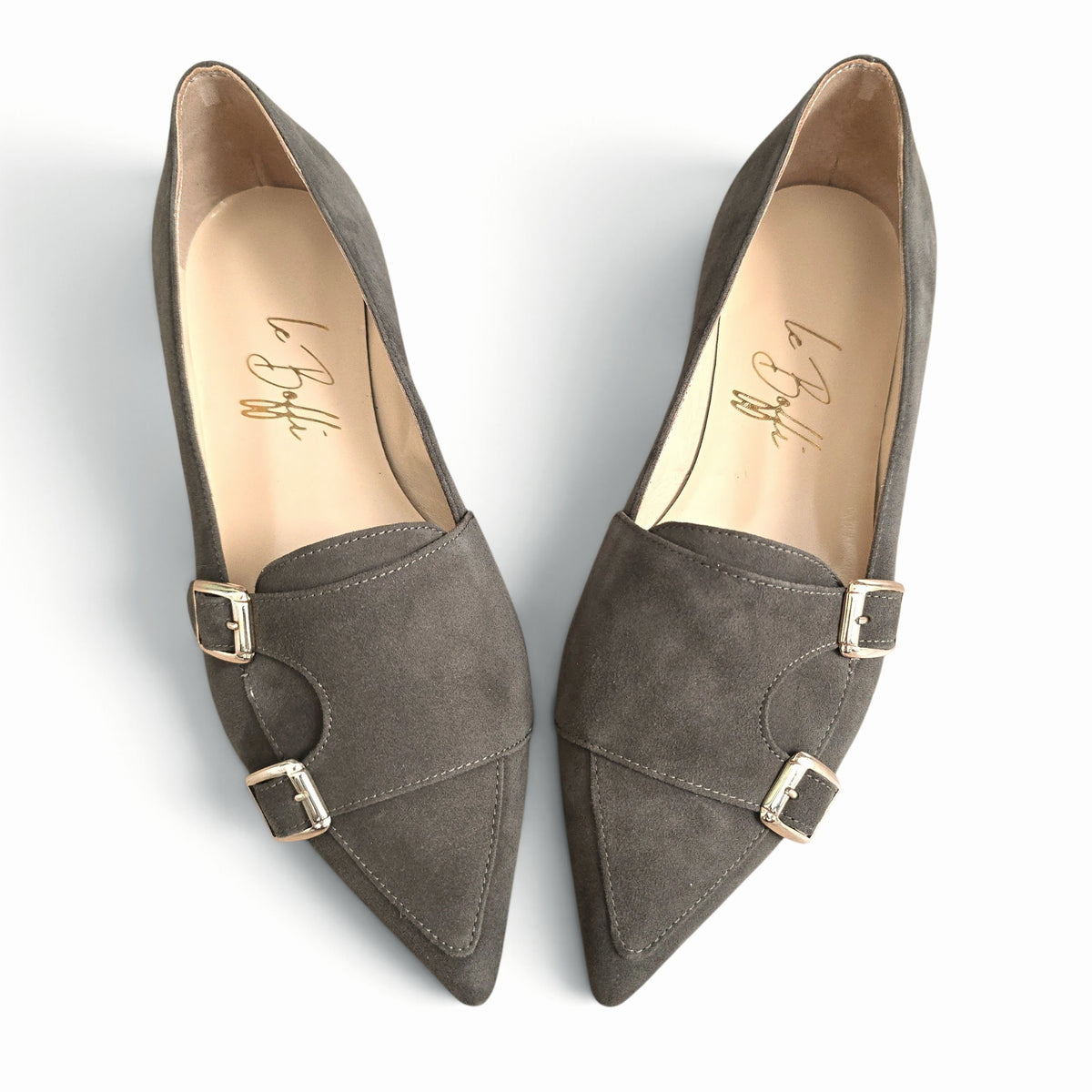 Penelope in camoscio militare