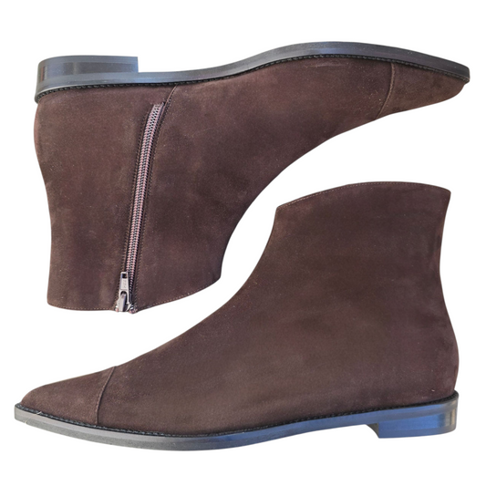 Anita in camoscio marrone