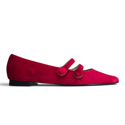 Frida in velluto rosso