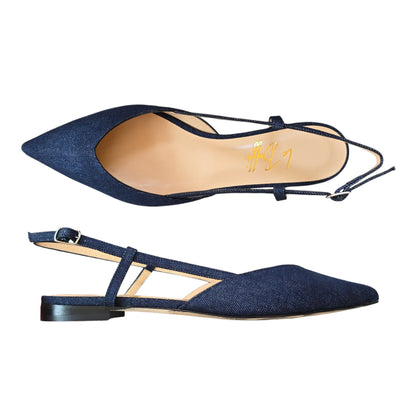 Gaia in jeans scuro
