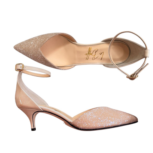 Greta 55 in glitter e vernice poudre