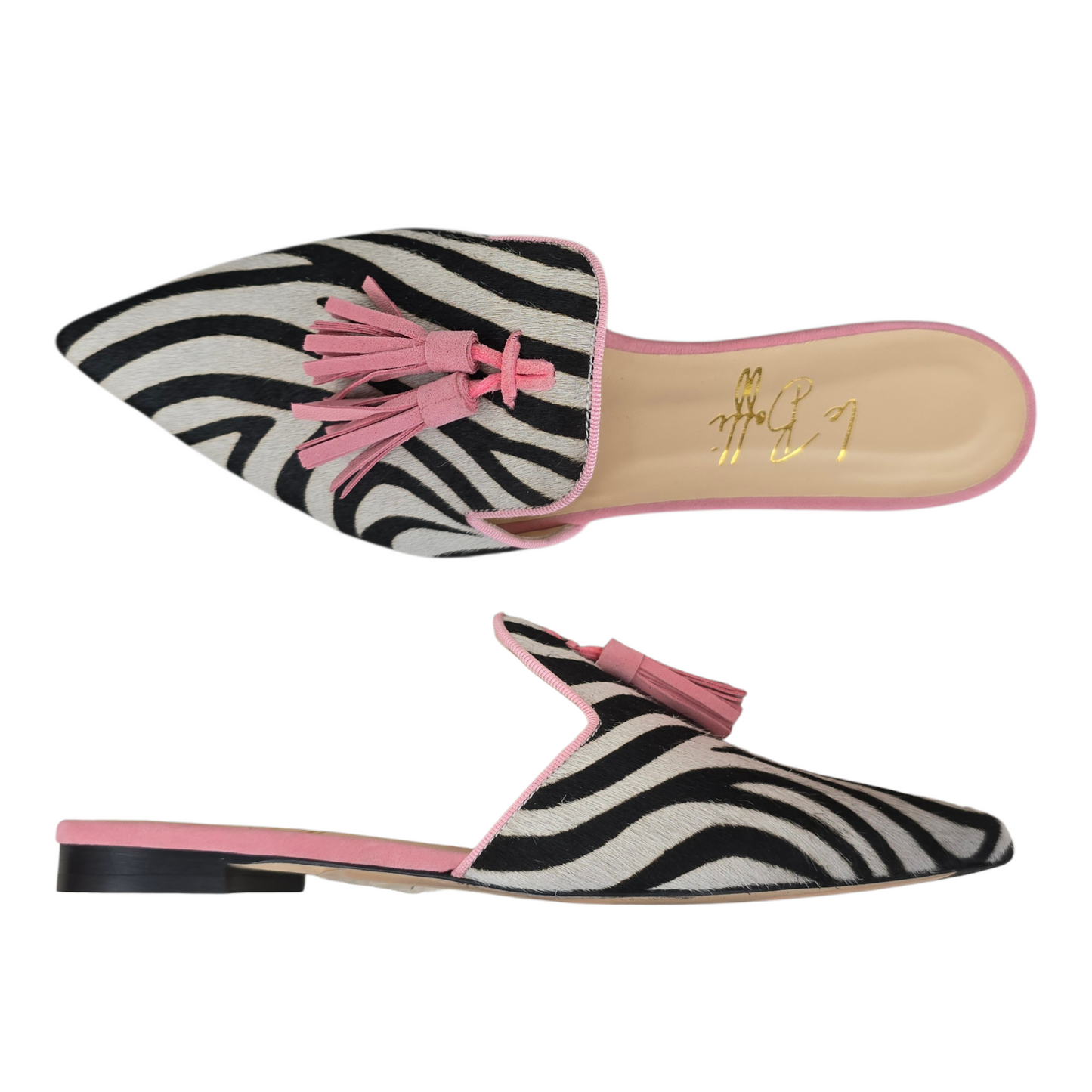 Agata mule zebra e camoscio piggy