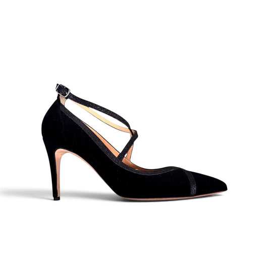 Elisabetta 85 in velluto nero