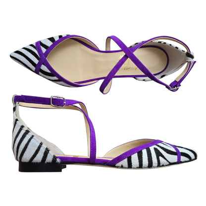 Elisabetta zebra e viola