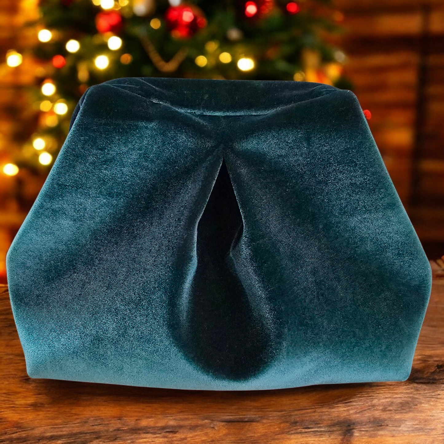 Boffina Bag in velluto verde bosco