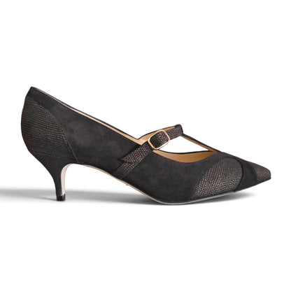 Vittoria in camoscio pois bronzo