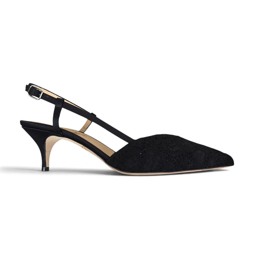 Gaia 55 in pizzo nero