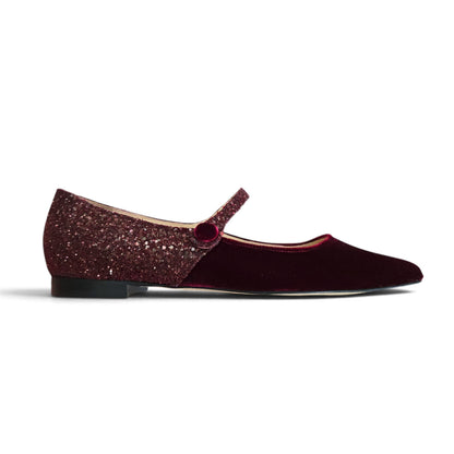 Adele bicolor bordeaux