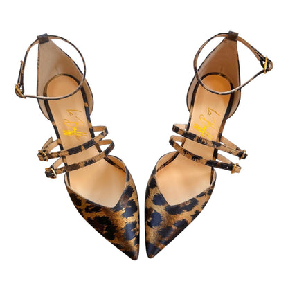 Ottavia 55 in raso leo
