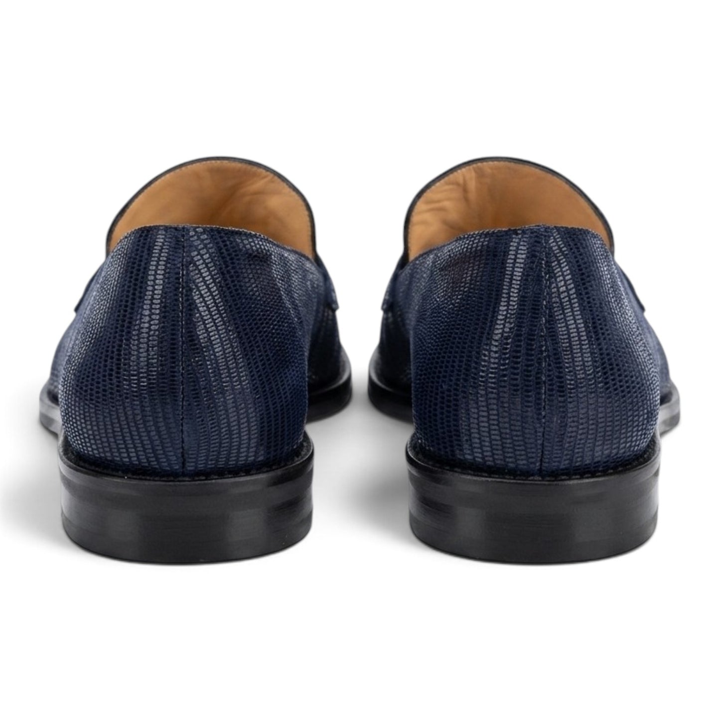 Sofia in pelle blu