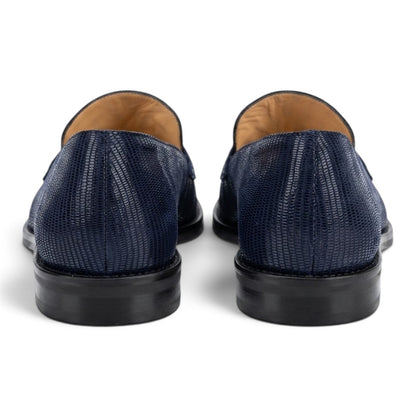 Sofia in pelle blu