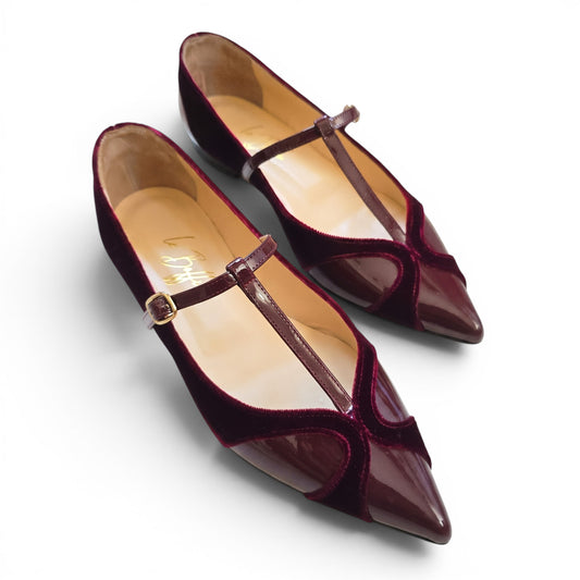 Vittoria ballerina bordeaux PREORDINE