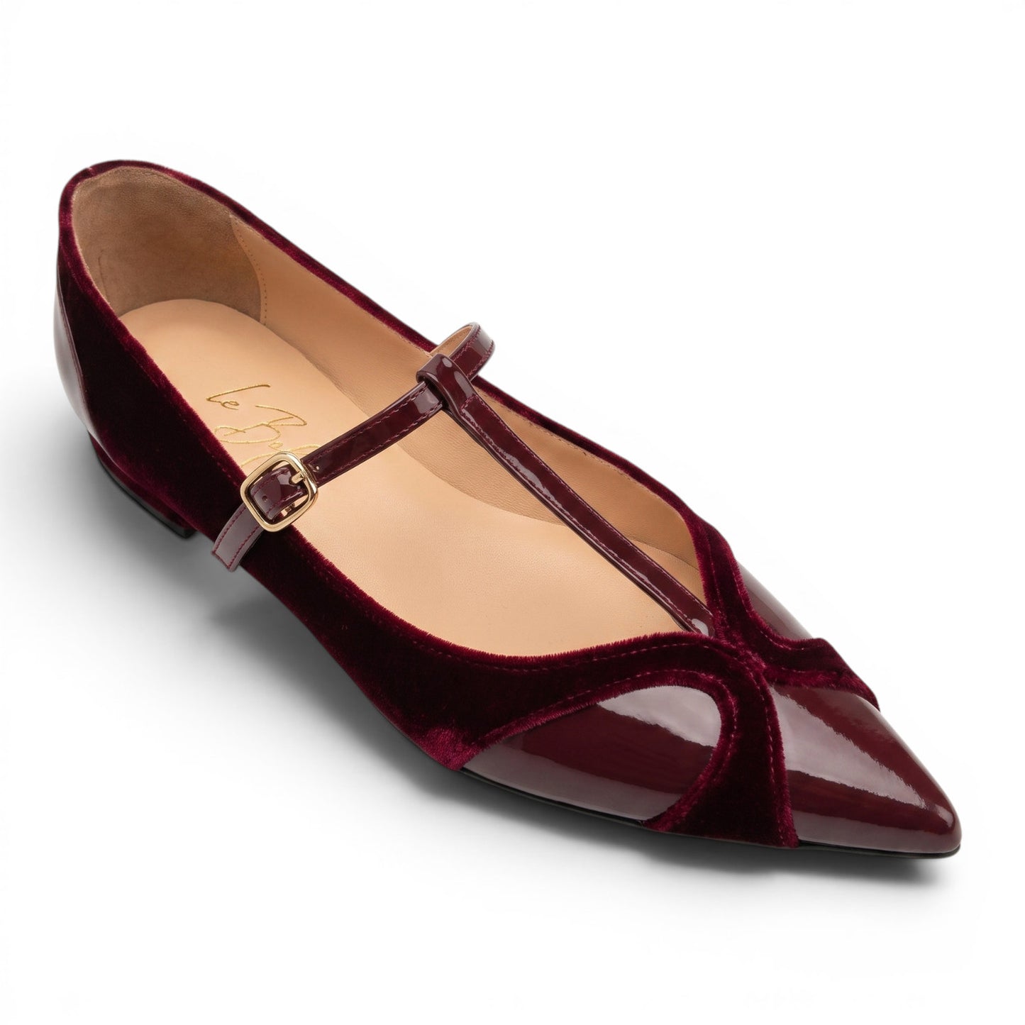Vittoria ballerina bordeaux